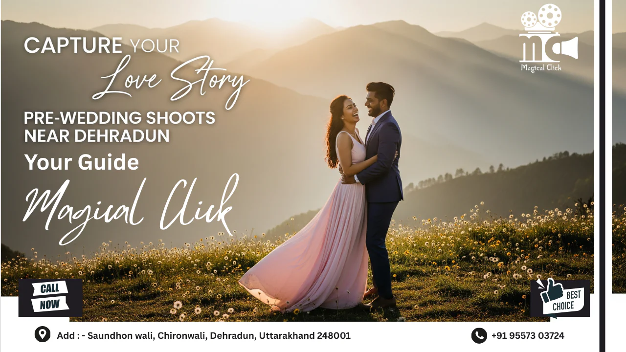 Pre-Wedding Shoots Near Dehradun: Your Guide Magical Click