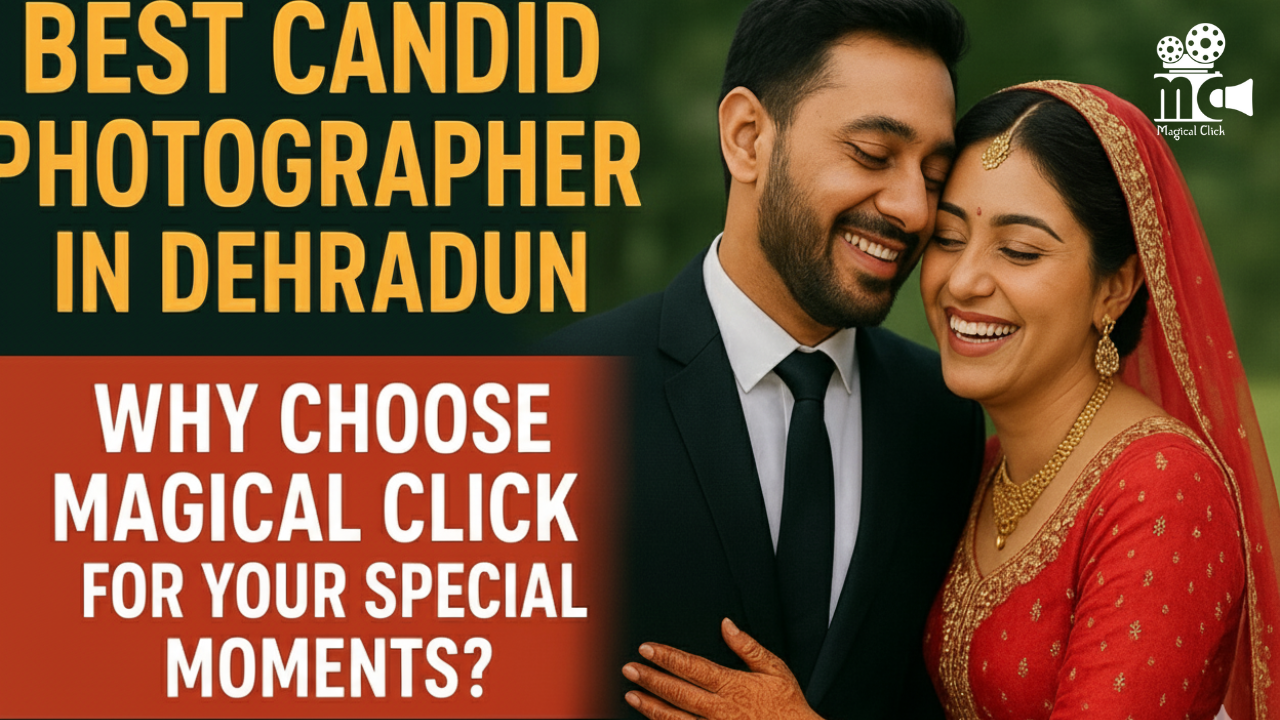 Best Candid Photographer in Dehradun – Why Choose Magical Click for Your Special Moments?
