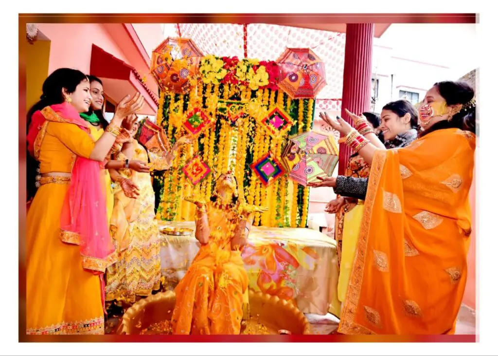 Best Haldi Photographer in Dehradun
