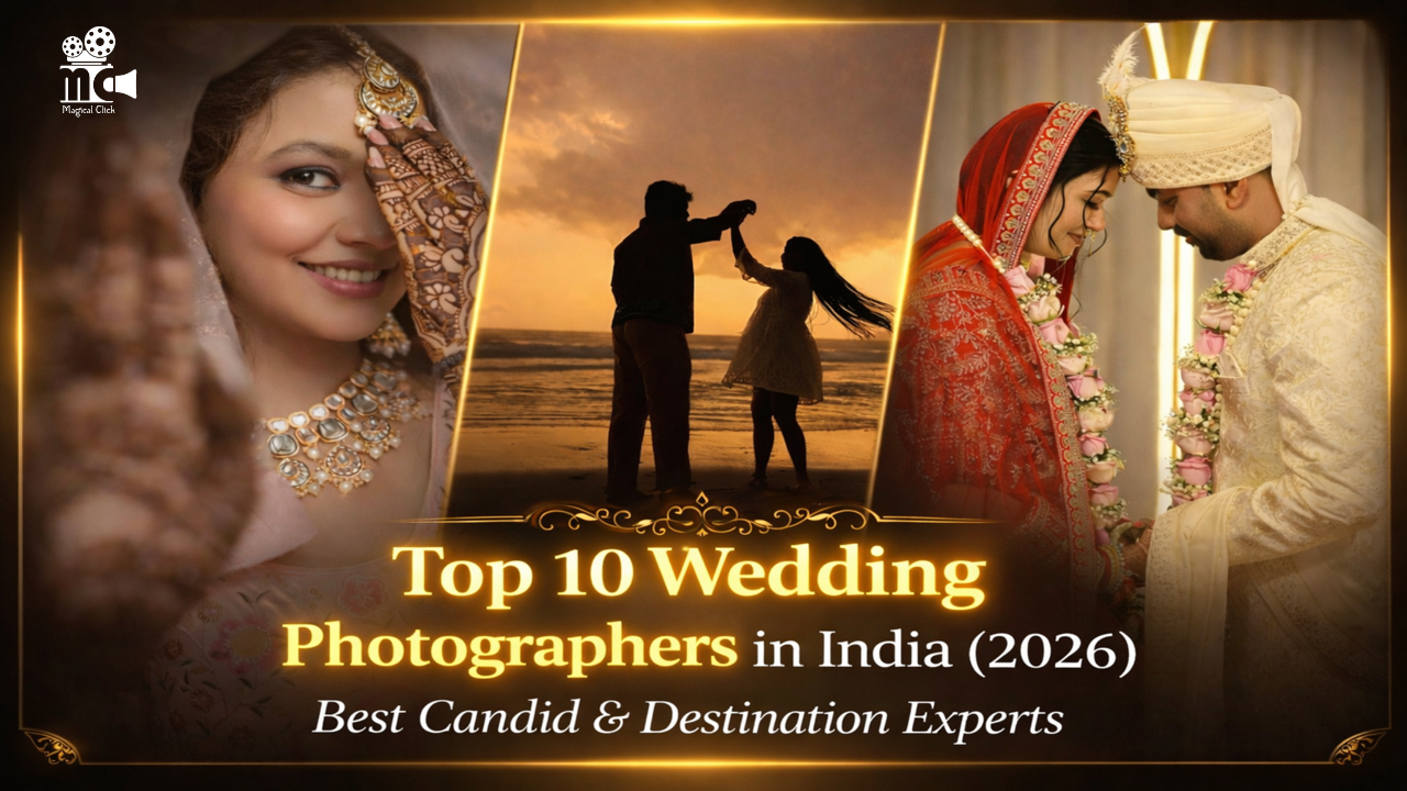Top 10 Wedding Photographers in India (2026) | Best Candid & Destination Experts